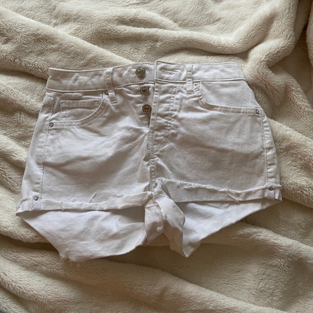 Forever 21 White Shorts